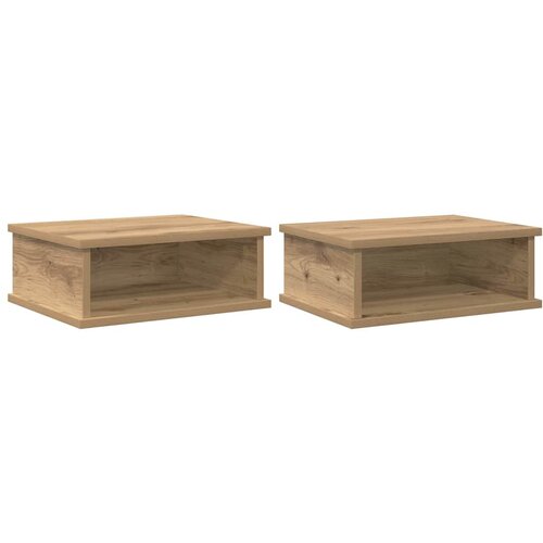  Noćni ormarić 2 pcs Umjetnički hrast 40 x 31 x 15 cm Slike