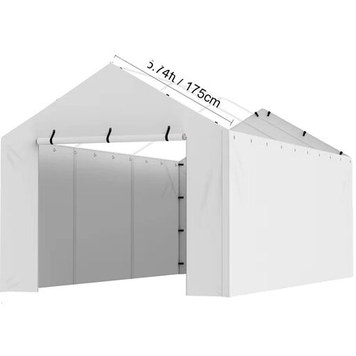 SupplySwap Nadstre&scaron;ek za avto, težka vodoodporna za&scaron;čita, UV za&scaron;čitena, 10x20ft bela stran, (5000222431) Cene
