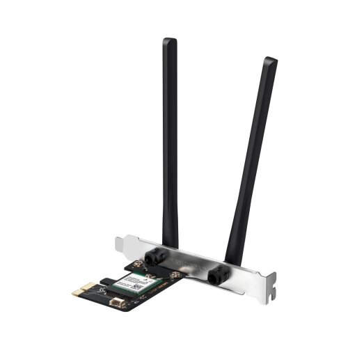 Mercusys Merkuzis adapter MA80XE AC3000 Wi-Fi 6 Bluetooth 5.3 PCIe Cene
