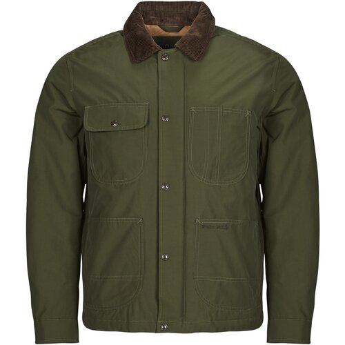 Polo Ralph Lauren VESTE HUILEE &amp;quot;OILCLOTH&amp;quot; COL VELOURS Kaki Slike