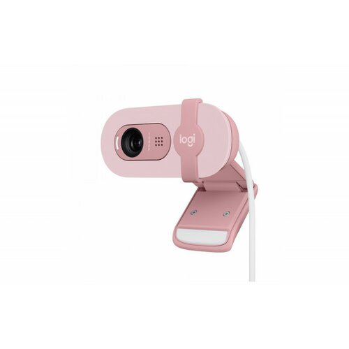Logitech brio 100 full hd usb webcam roza Slike