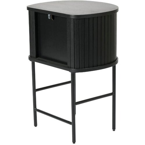 Unique Furniture Črna nočna omarica Nola &amp;ndash; Slike