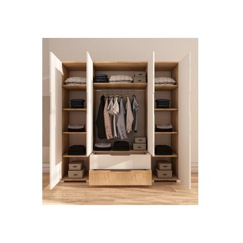 Hanah home Ormar Flora 184, Bijeli Slike