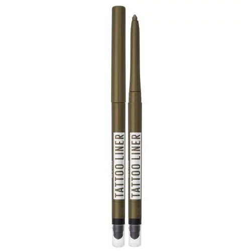 Maybelline Tattoo Liner Automatic Gel Pencil vodootporan olovka za oči 0.73 g Nijansa 060 emerald energy