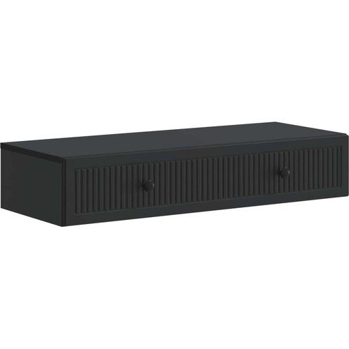 Stolna montirana na zid Crna 87 5 x 34 5 x 17 cm Cene