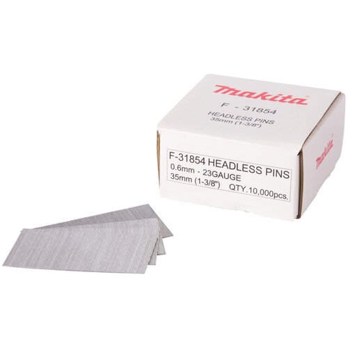Makita 23GA Naljepak-Nokti 35x0.6 mm s Slike