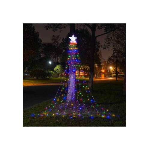JWD Novogodisnji ukras LED lampice sa zvezdom u boji Slike