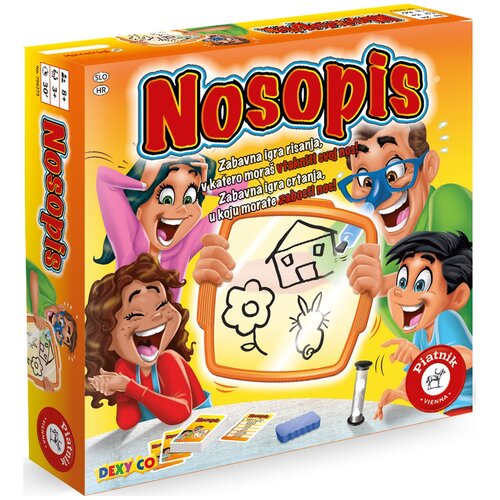 Piatnik družabna igra Nosopis Cene