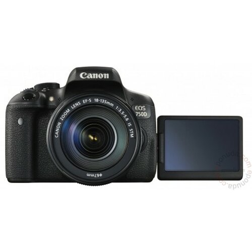 Canon EOS 750D + 18-135 IS digitalni fotoaparat Slike