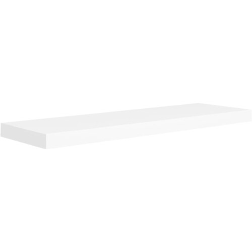 Maison Chic Stenska polica - Viseča Polica bela 80x23,5x3,8 cm MDF, (21784829) Cene