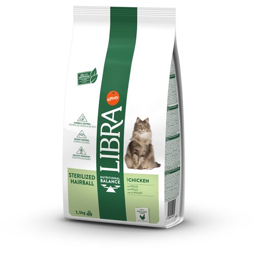 Affinity Libra Libra Cat Sterilized Hairball piščanec - 1,5 kg Cene