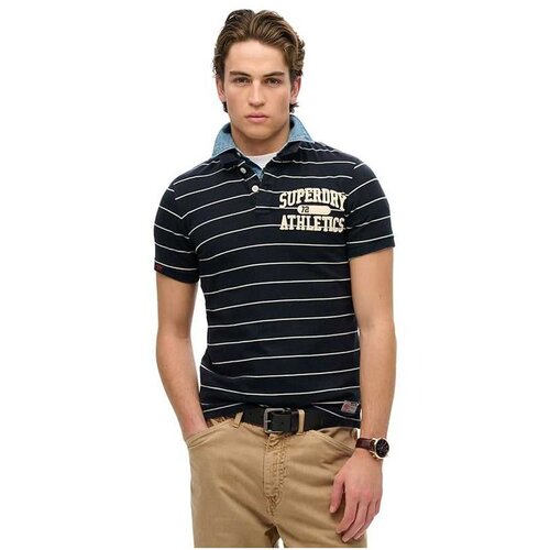 Superdry prugasta muška majica SDM1110436A-D4F Cene