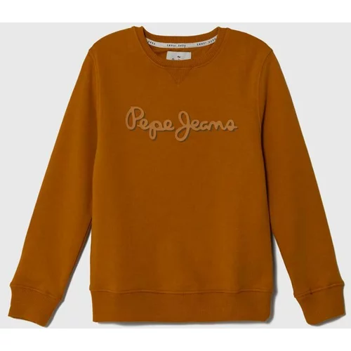 PepeJeans Otroški pulover oranžna barva