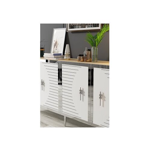 Hanah home Hanah Kućna Konzola Tuna 180, 180x75x32 cm, Bijela Cijene