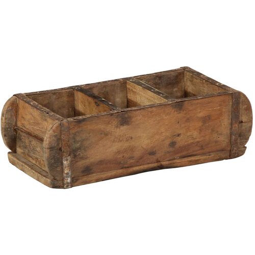  Poslužavnici 4 kom 30x14x9 cm Čvrsto drvo od recikliranih materijala Slike