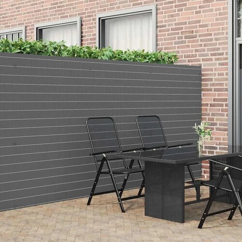  Vrtna ograda dvostrana siva 1 8x3 m PVC - Siva 180 x 300 cm Cijene