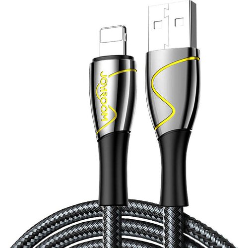 Joyroom USB kabel za Lightning S-2030K6 2.4A 2m (črn), (20627728) Cene