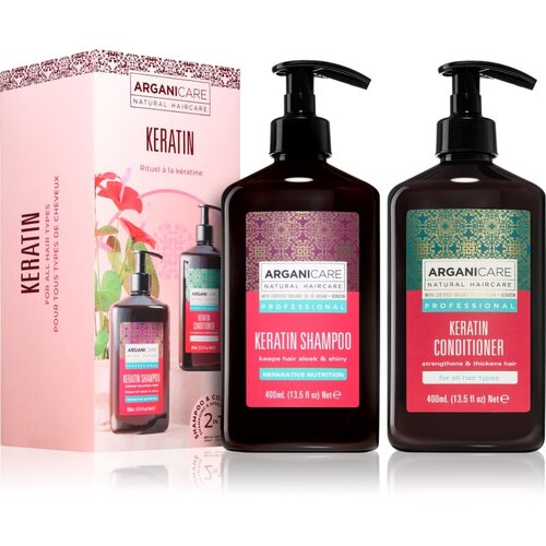 Arganicare Keratin Set set za kosu s keratinom 1 kom Slike