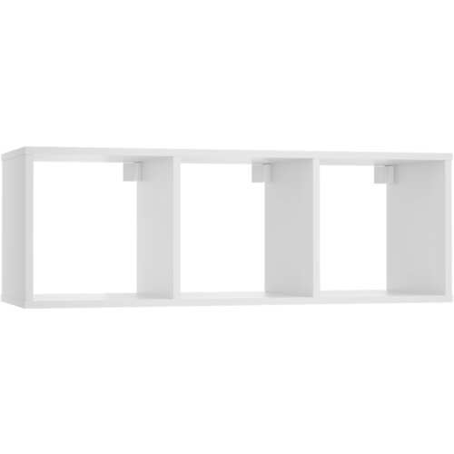 Kobi Furniture Modularna knjižna omara MODUS 3x1 bela, (21960635) Cene