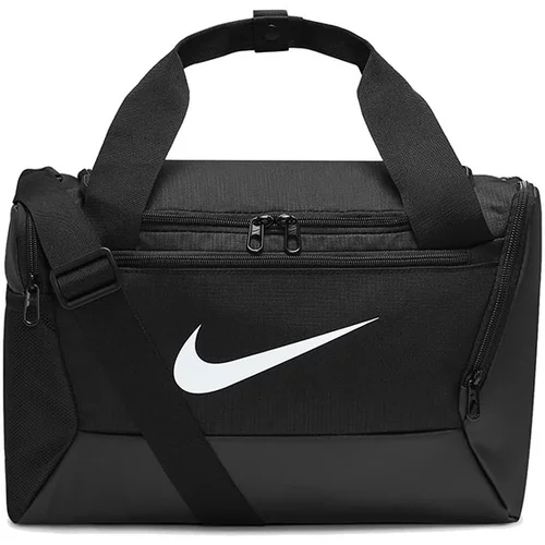 Nike Sportska torba 'Brasilia 9.5' crna / bijela