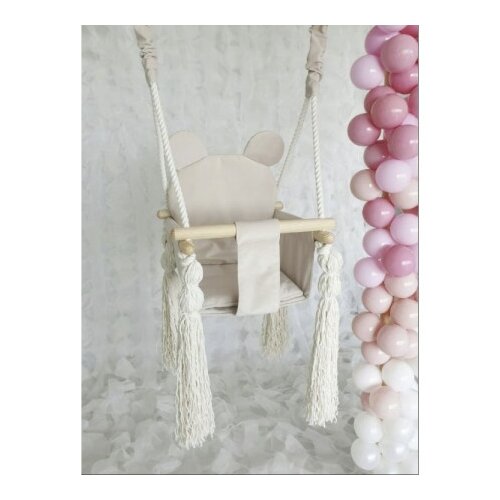  Ljuljaska teddy white ( OUT0082 ) Slike