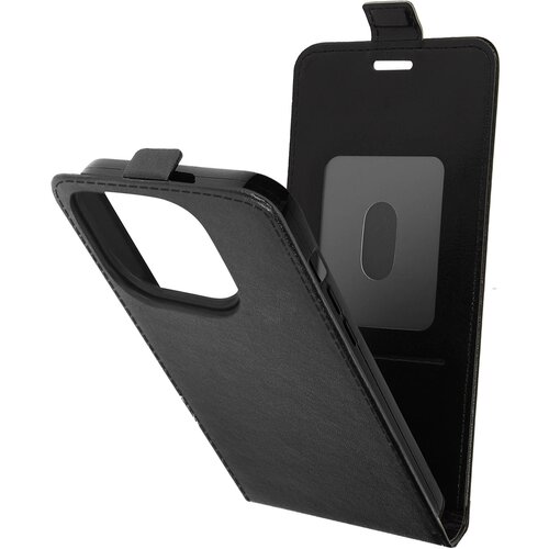 AVIZAR Navpicna preklopna torbica za iPhone 15 Pro, shranjevanje kartic - crna, (20834039) Cene