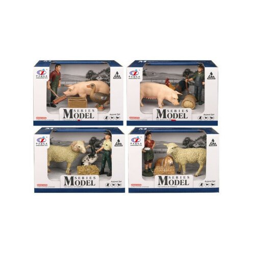  Zhongjieming toys, igračka, set figura, farmer i životinje, miks, 4073147 ( 867125 ) Cene