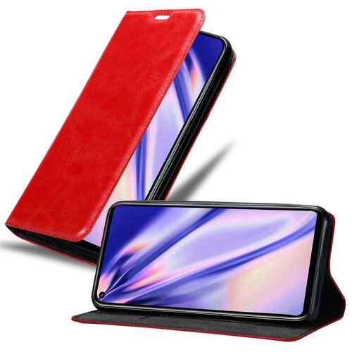 Cadorabo Honor 20/20S/Huawei NOVA 5T v rdeče jabolko - Zaščitni ovitek z magnetnim zapiranjem, stoječo funkcijo in režo za kartice, (20549008) Cene