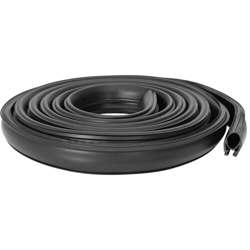  Brtva za garažna vrata Crna 41 x 33 mm 5 m PVC Slike