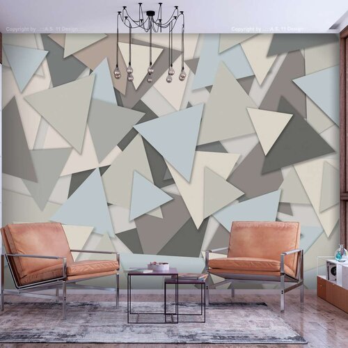  Samoljepljiva foto tapeta - Geometric Puzzle 343x245 Slike