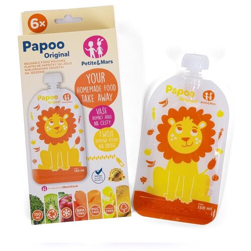 Petite&amp;amp;Mars Papoo Original Lav vrećice za ka&amp;scaron;ice 6 kom Slike