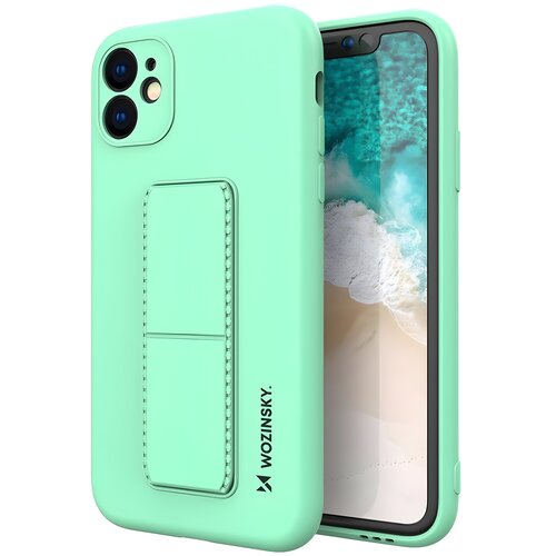 Wozinsky Kickstand ovitek za Samsung Galaxy A32 5G - Svetlo zelena Slike