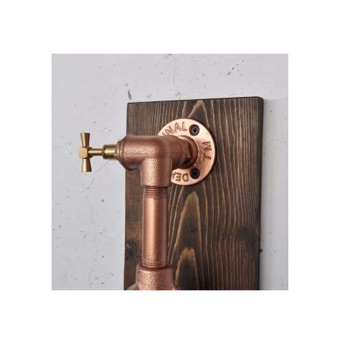 Opviq Pp174 woodenrose gold wall lamp Slike