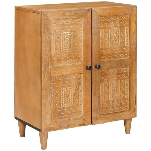 VidaXL Strani &amp;scaron;al Svetlo rjava 60 x 33 x 75 cm trden mangov les, (5000068994) Slike