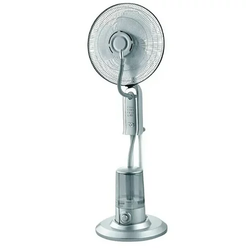  Stoječi ventilator Andreas (premer 40 cm, višina 127 cm, 2.671 m³/h, srebrne barve)