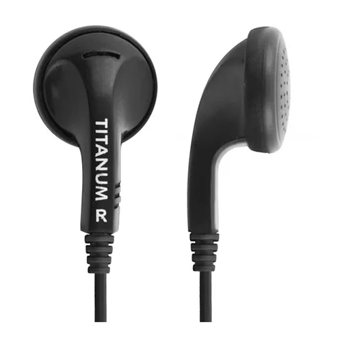  Slušalice TITANUM In-Ear, black, TH108K