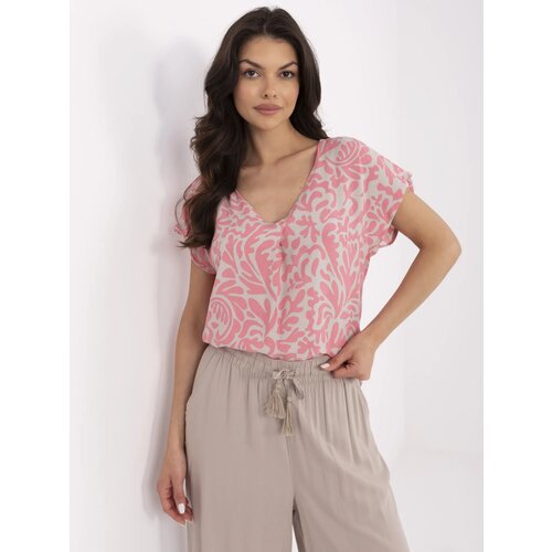 Sublevel Blouse-D73771M11171B-pink Cene