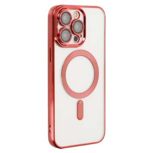  futrola magsafe metalic za iphone 14 pro (6.1) crvena Slike