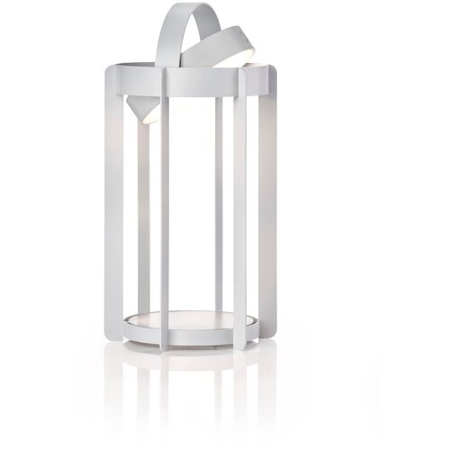 Zone Svijetlo siva LED lanterna s USB za eksterijer (visina 30 cm) Firefly &amp;ndash; Slike