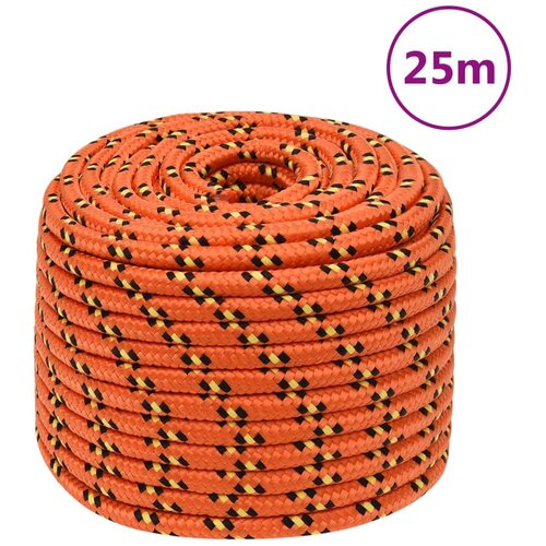 vidaXL Brodski konop narančasti 14 mm 25 m od polipropilena Cijene