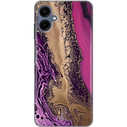  torbica silikonska print za samsung A065F galaxy A06 purple gold marble Cene