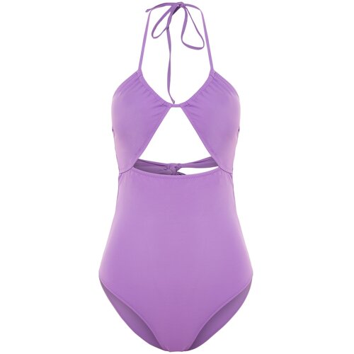 Trendyol Swimsuit - Purple - Plain Cene