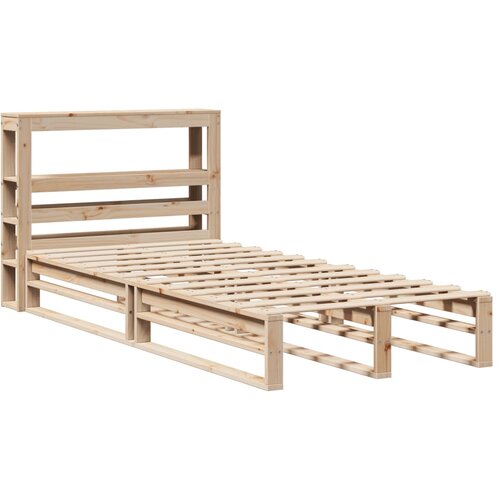 VidaXL Okvir kreveta bez madraca 90 x 190 cm od masivne borovine Slike