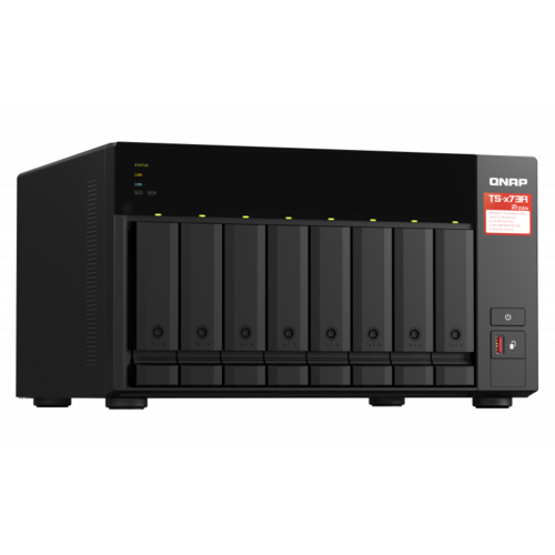 Qnap 8-Bay TS-873A-8G 8 Bay NAS Enclosure - Storage Server - NAS Cene
