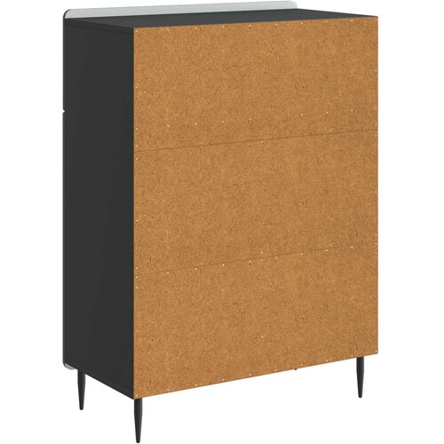  Kreveta s ladicama Crna 66 x 34,5 x 92 cm Konstruirano drvo Slike
