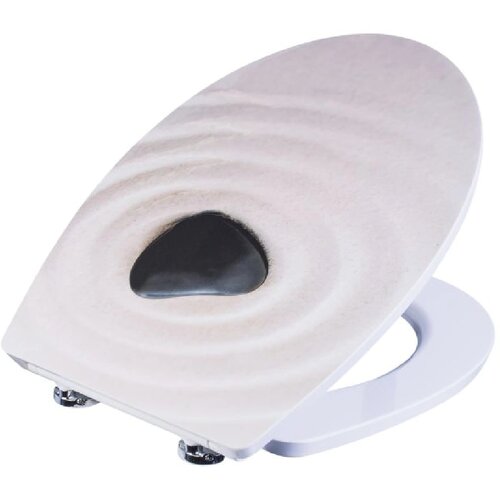 Cornat WC daska Sand herz relievo, duroplast Cene
