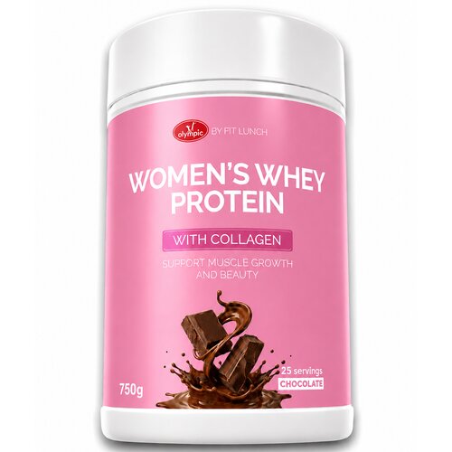 Olympic Woman's Whey Protein sa kolagenom, Čokolada, 750 g Cene