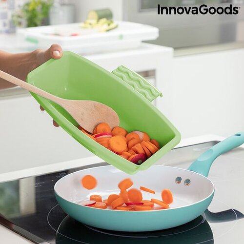 InnovaGoods Daska za rezanje na izvlačenje s pladnjem, spremnikom i cjedilom 3 u 1 PractiCut Slike