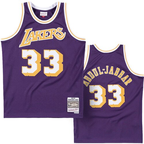 Mitchell And Ness kareem abdul-jabbar 33 los angeles lakers 1983-84 swingman dres Cene
