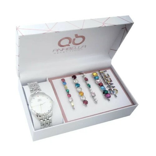  balsam, poklon set, ručni sat i ukosnice, srebrna ( 505059 ) Cene